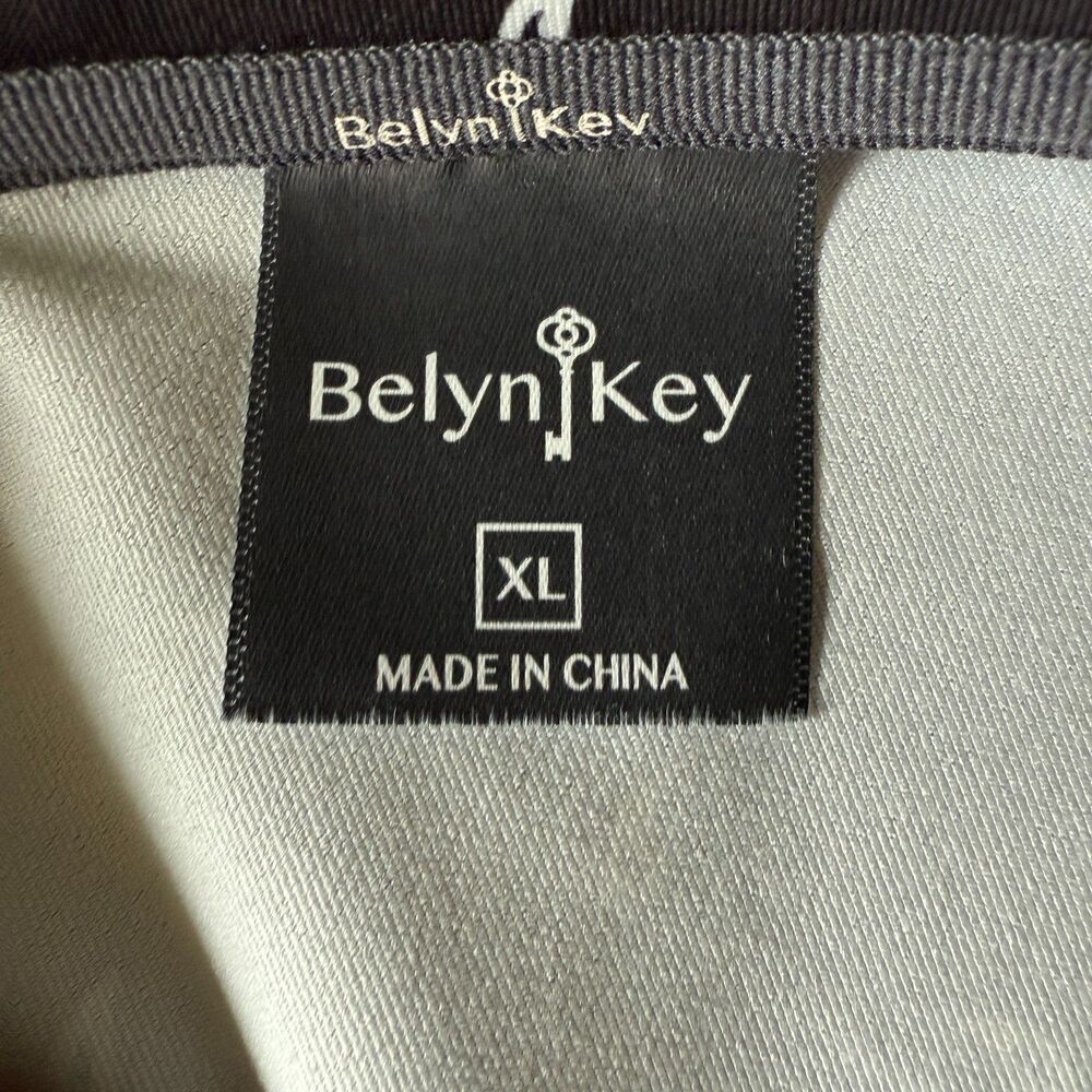 Belyn Key Sabrina Long Sleeve Golf 1/4 Zip Pullover PGA West Bandana Print XL - Picture 4 of 6